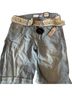 No Boundaries Blue White Denim Shorts Size 7 - photo 1