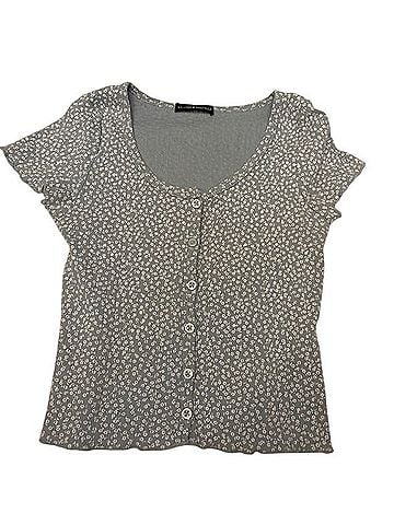 Brandy Melville Zelly Floral Top Short Sleeve T-Shirt (view 1)