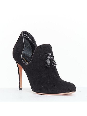 Gianvito Rossi Gianvito Rossi Suede Leather Booties (view 1)