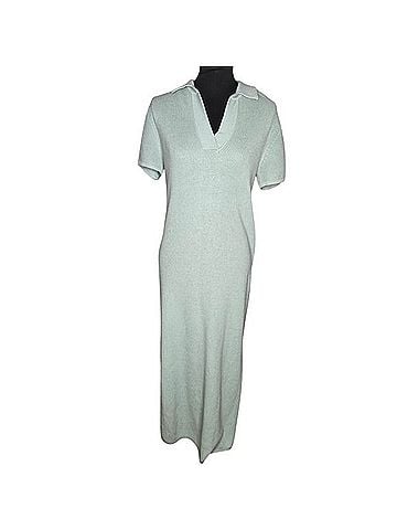 Haven Well Within Organic Cotton Rib Knit Johnny Collar Dress Casual Dress (view 1)