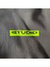Studio Print Gray Green Pullover Hoodie Size S - photo 5