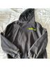 Studio Print Gray Green Pullover Hoodie Size S - photo 4