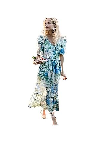 Tuckernuck Jardin de Fleurs Violetta Casual Dress (view 1)