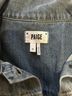 Paige Blue Denim Jacket Size XL - photo 4