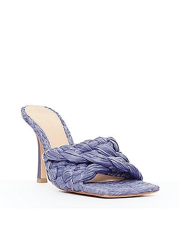 Bottega Veneta Bottega Veneta Woven Raffia Mule Sandal (view 1)