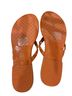 Tory Burch Orange Flip Flops Size 6 - photo 2