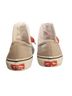Vans 100% Canvas Gray Red Sneakers Size 7 1/2 - photo 2