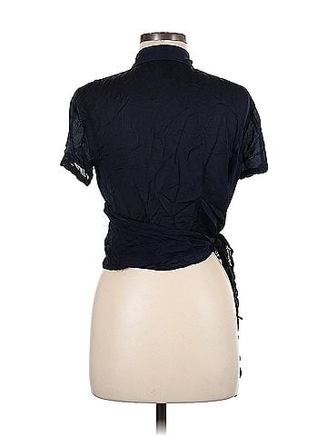 Lafayette 148 New York Lafayette 148 New York Short Sleeve Silk Top (view 2)