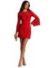 BCBGMAXAZRIA Red Cocktail Dress Size 2 - photo 1