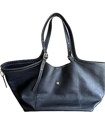 Coach Leather Tote (view 2)