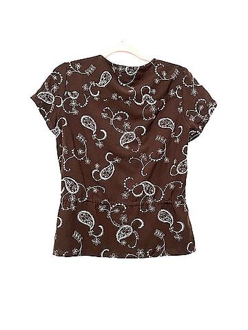 Christopher & Banks Short Sleeve Blouse (view 2)