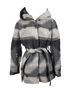 CoffeeShop Aztec Or Tribal Print Gray Coat Size L - photo 1