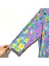 Susan Graver Floral Purple 3/4 Sleeve Blouse Size 1X - photo 4