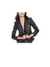 Generation Love 100% Polyurethane 100% Polyester 5% Spandex Black Blazer Size M - photo 1