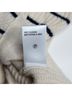 Brochu Walker Stripes Black Ivory Wool Pullover Sweater Size S - photo 6