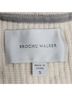 Brochu Walker Stripes Black Ivory Wool Pullover Sweater Size S - photo 3