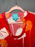 Escapada Floral Red Multi Color Casual Dress Size XS - photo 3