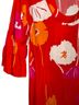 Escapada Floral Red Multi Color Casual Dress Size XS - photo 2