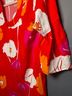 Escapada Floral Red Multi Color Casual Dress Size XS - photo 4