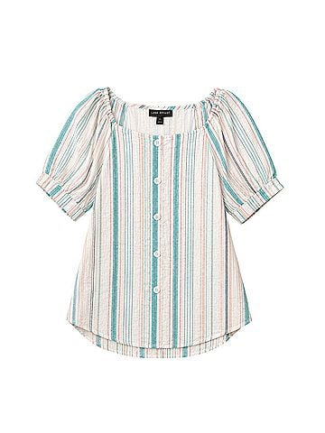 Lane Bryant Short Sleeve Blouse (view 1)