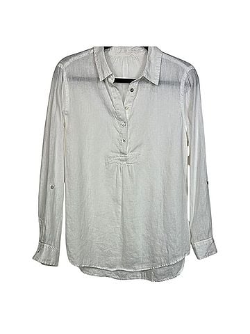 Tahari Long Sleeve Button-Down Shirt (view 1)