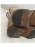 FRYE 100% Leather Brown Ankle Boots Size 6 1/2 - photo 11