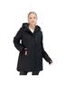 Sebby Collection 100% Polyester 62% Rayon 33% Nylon 5% Spandex Black Snow Jacket Size S - photo 1