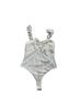 Out From Under Solid White Bodysuit Size M - photo 1