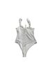 Out From Under Solid White Bodysuit Size M - photo 2