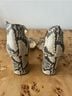 J. McLaughlin 100% Leather Snake Print Brown Tan Sandals Size 6 1/2 - photo 5