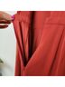 Keepsake 100% Polyester Solid Red Orange Casual Dress Size M - photo 9