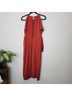 Keepsake 100% Polyester Solid Red Orange Casual Dress Size M - photo 8