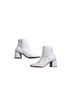 Chinese Laundry White Ankle Boots Size 9 - photo 2
