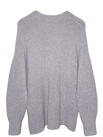 Jenni Kayne Boucle Cocoon Crewneck Pullover Sweater (view 2)