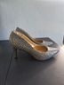 Alfani Print Black White Heels Size 5 - photo 3