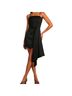 Lulus 100% Polyester Solid Black Cocktail Dress Size XL - photo 1