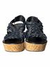 Tory Burch 100% Leather Blue Wedges Size 8 - photo 3