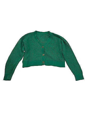 Lululemon Athletica Cotton Crochet Mesh Relaxed-Fit Cardigan (view 2)