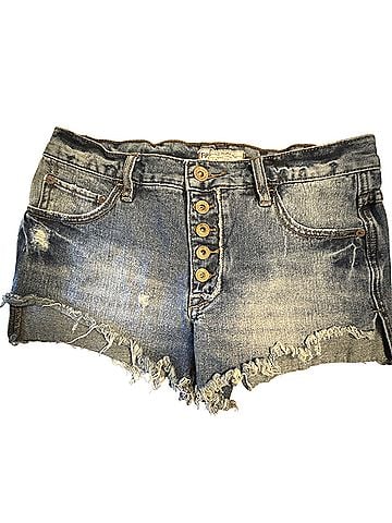 Free People Denim Shorts (view 1)