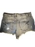 Free People Blue Denim Shorts Size 25 waist - photo 2