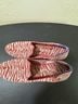 ROTHY'S Zebra Print Red Tan Flats Size 8 - photo 3