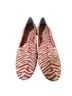 ROTHY'S Zebra Print Red Tan Flats Size 8 - photo 1