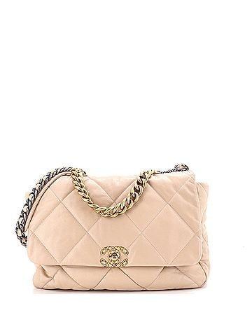 Chanel 19 Flap Bag Quilted Leather Large (view 1)