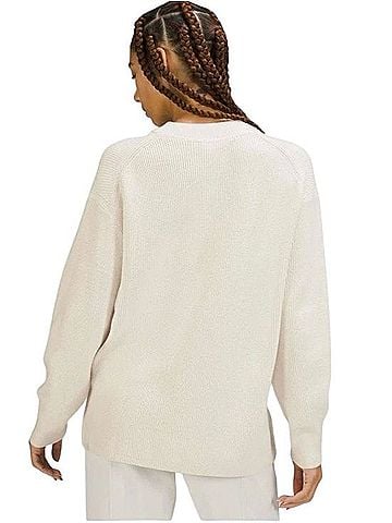 Lululemon Athletica Merino Wool Blend Ribbed Crewneck Sweater Wool Pullover Sweater (view 2)