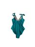 J.Crew Teal One Piece Swimsuit Size L - photo 2