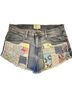 Current/Elliott Blue Denim Shorts Size 27 waist - photo 1