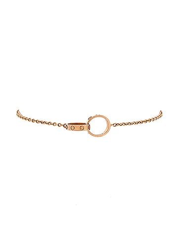 Cartier Love Interlocking Bracelet 18K Rose Gold (view 1)