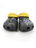 Crocs Graphic Black Yellow Mule/Clog Size 10 - photo 3