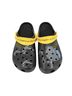 Crocs Graphic Black Yellow Mule/Clog Size 10 - photo 1