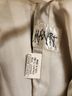 India Boutique 100% Leather White Ivory Leather Pants Size 40 waist - photo 3